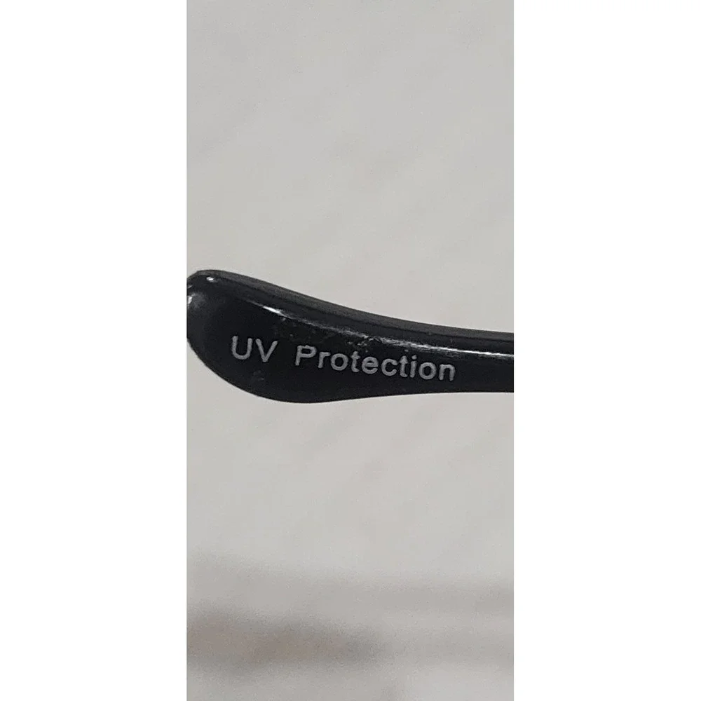 Womens silver snake embellished rimless fashionable sunglasses uv protection